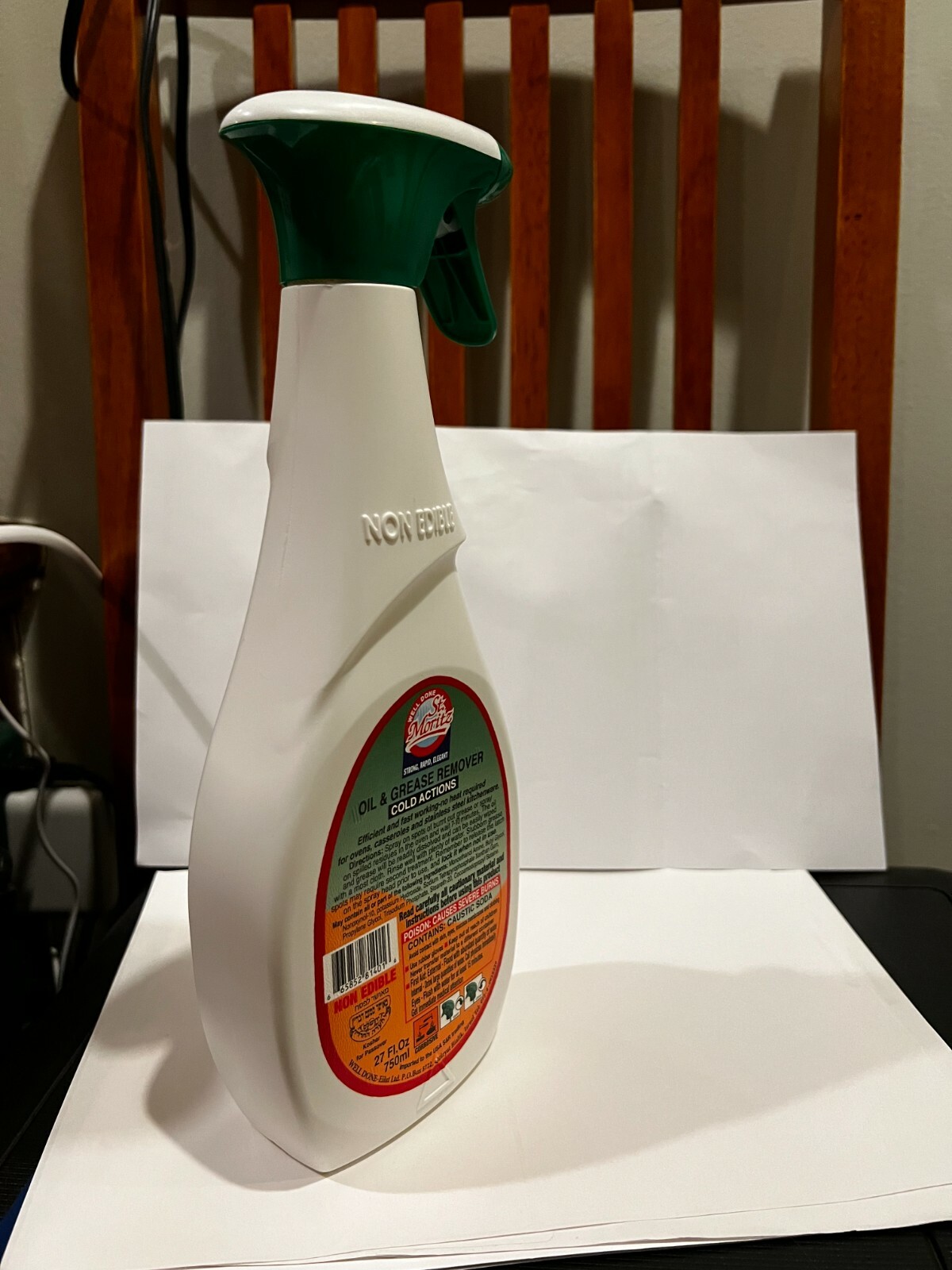 Well Done kosher-passover St.Moritz Oven Cleaner 27Oz(750Ml) Cold Action
