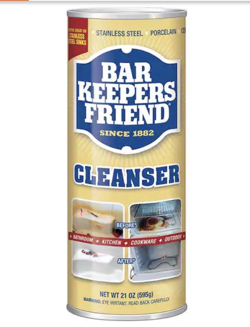 Bar Keepers Friend 21 oz. All-Purpose Cleaner and Polish (2-Pack)