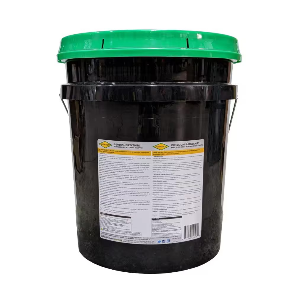 Multipurpose Concrete Remover Dissolver Pail 5 Gal Removes Mortar Stucco Grout