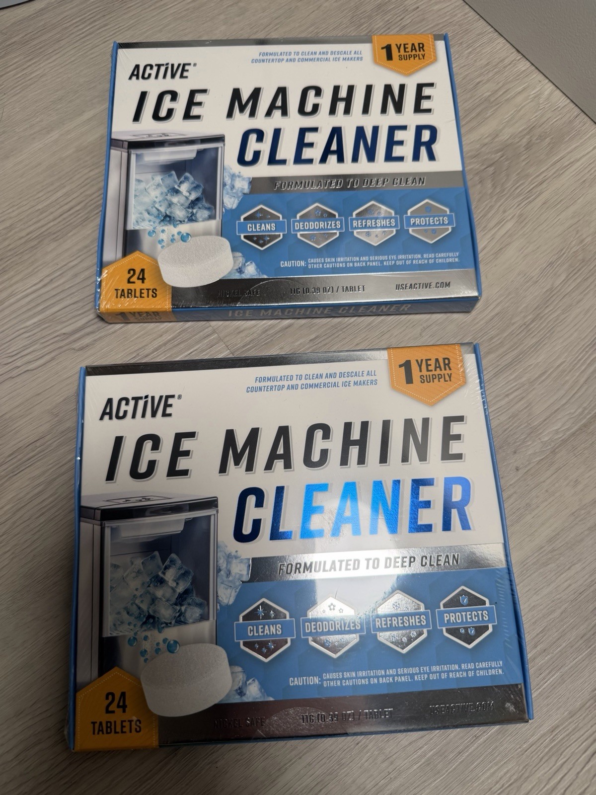 Ice Machine Cleaner 48 Tablets！2 PACK SEALED Maker Descaler Formulated in USA