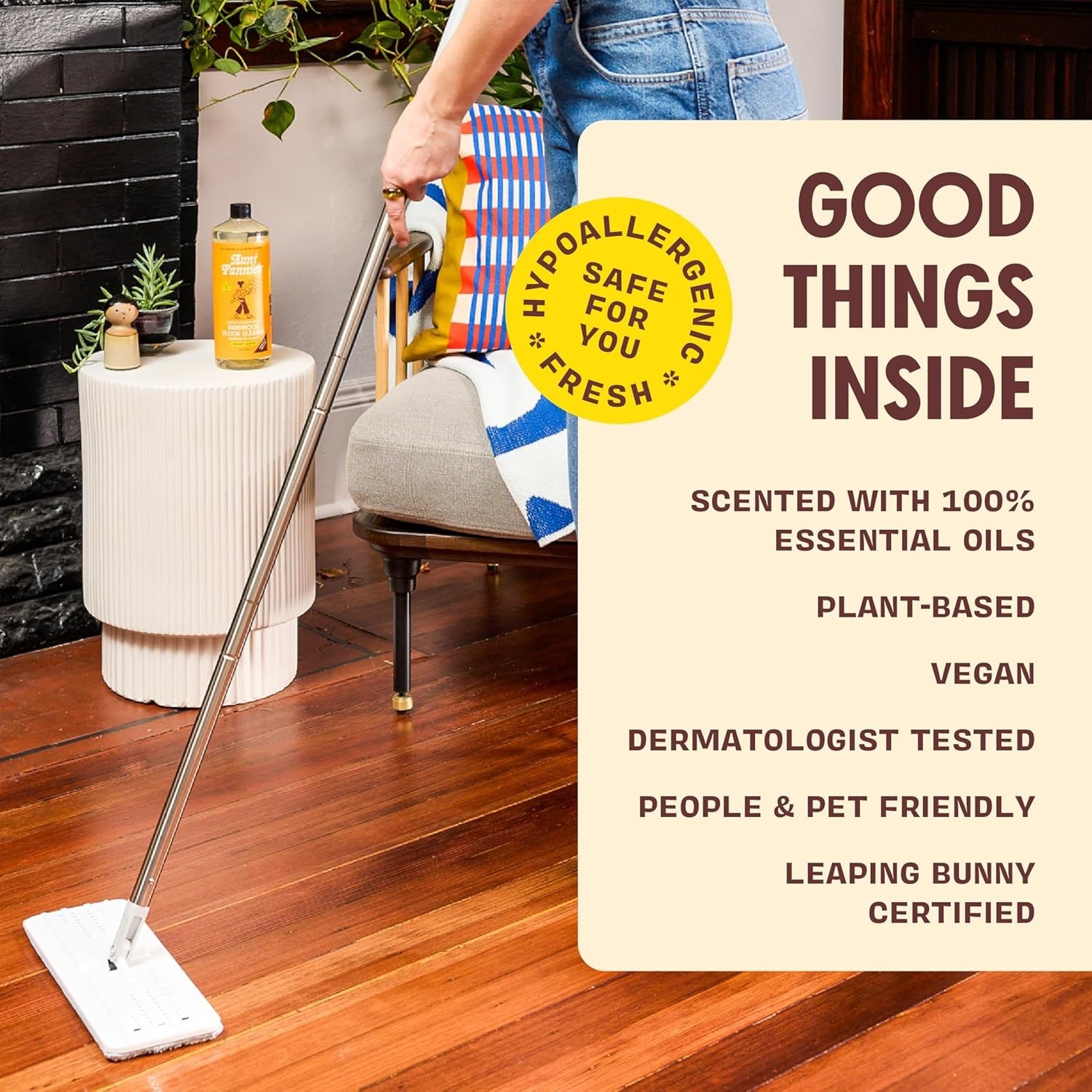 Ultra Concentrated Hardwood Floor Cleaner, Vinegar-Free Plant Based Hardwood …