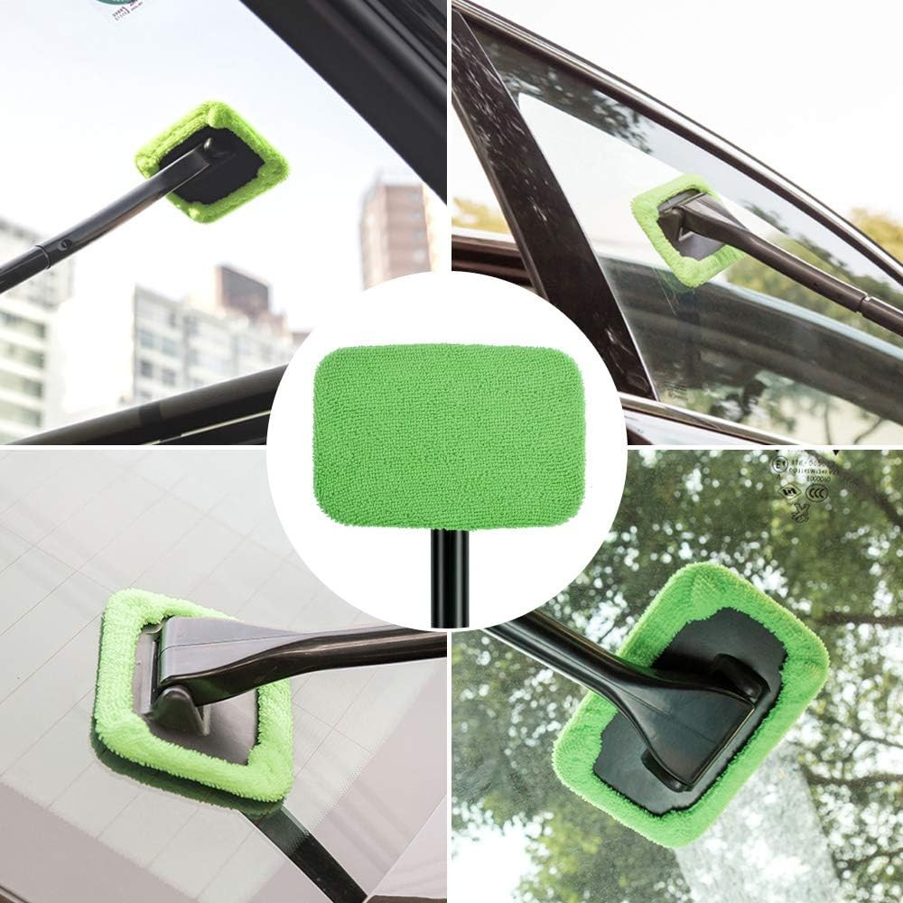 Microfiber Cleaning Cloth for Windshield Cleaning Tool, Windshield Cleanner Wand