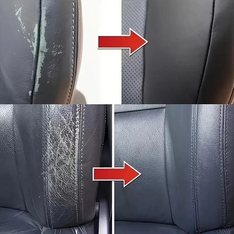 Car Plastic Restorer Back To Black Gloss Interior Leather Panel Renewal Wax