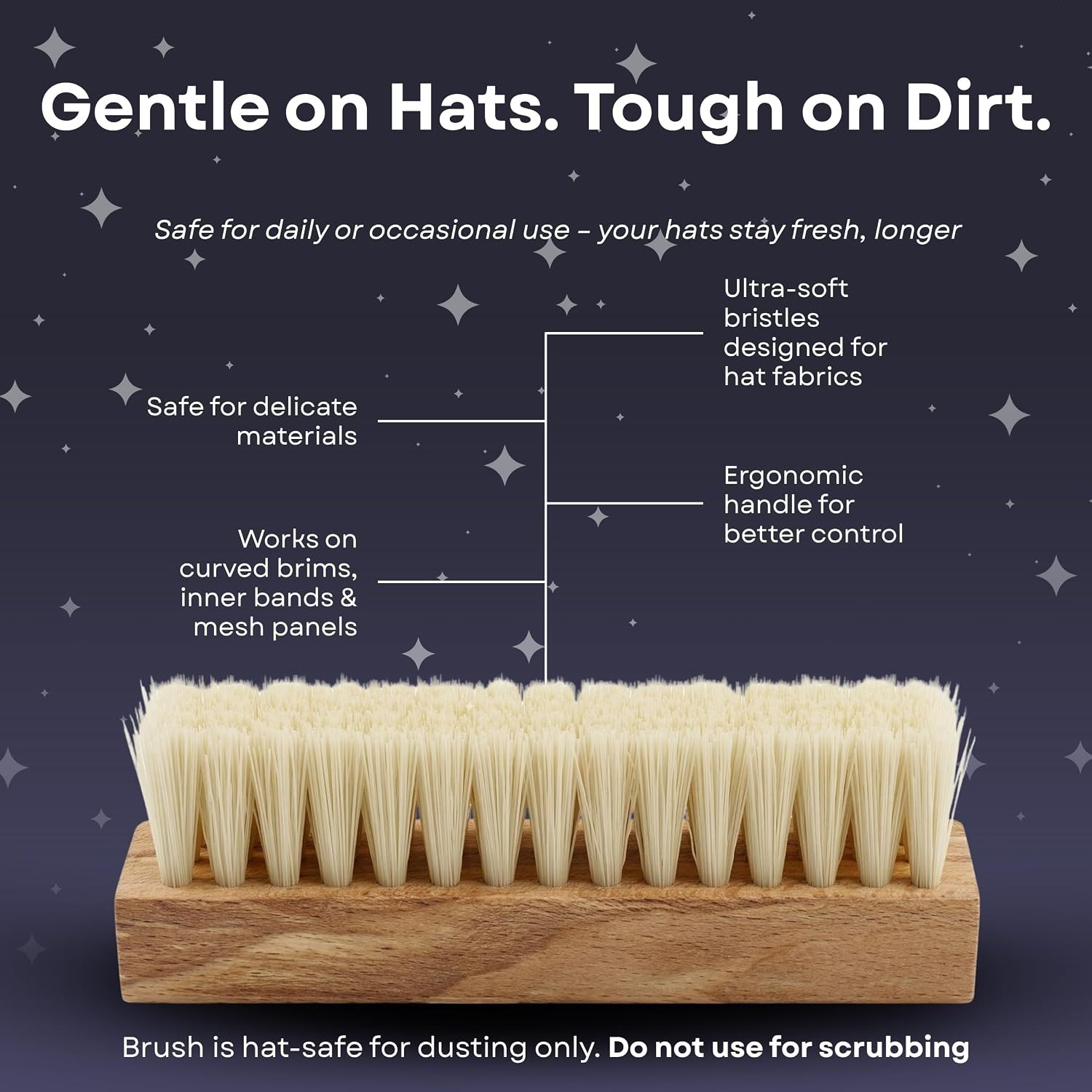 Complete Hat Cleaning Kit with Foam Cleaner Brush & Protector for Baseball Caps