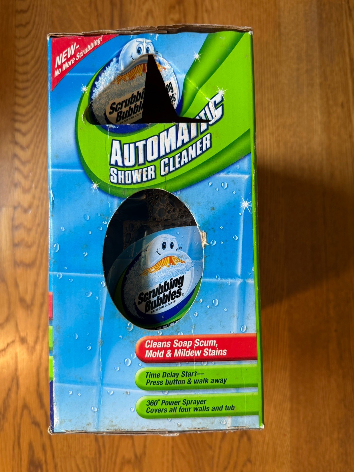 Scrubbing Bubbles Automatic Shower Cleaner New Starter Kit W 2 Bottles SEALED