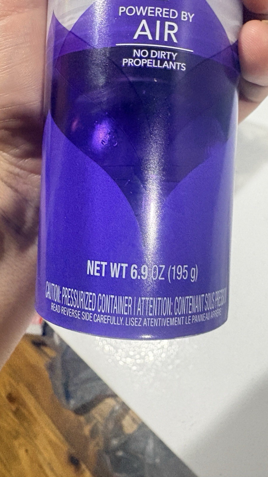 Vintage Method Air Refresher French Lavender 6.9oz Powered by Air Discontinued