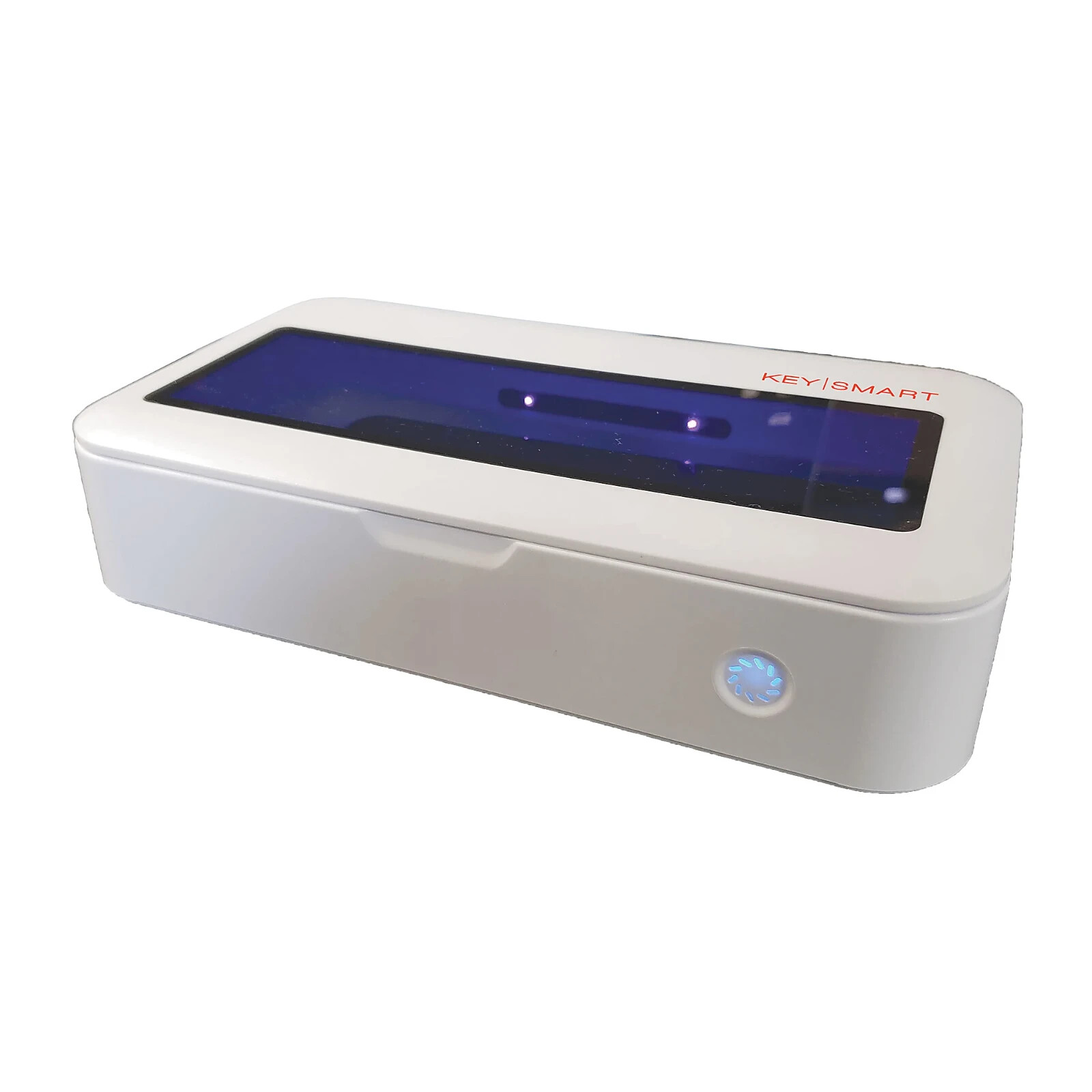 NEW KeySmart CleanTray UV Sterilization Case White with Aromatherapy