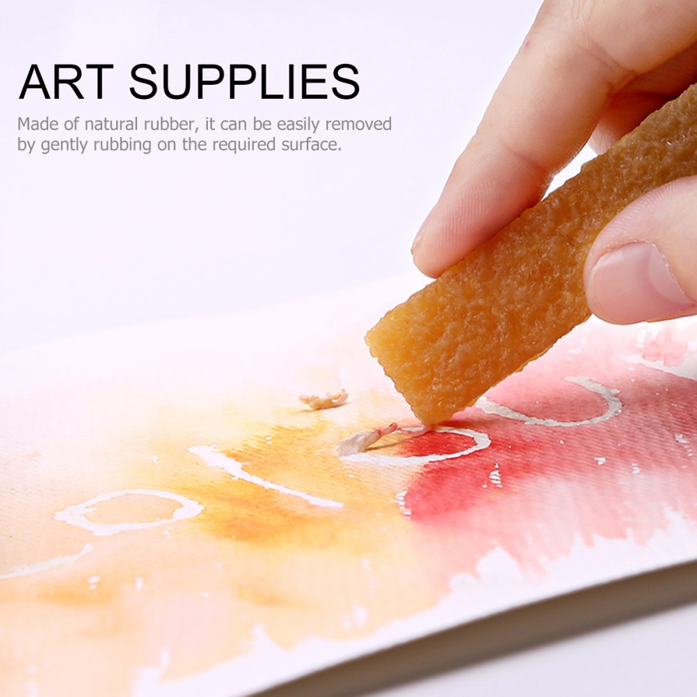3 Pcs Art Eraser for Watercolirs Masking Fluid Watercolor Painting