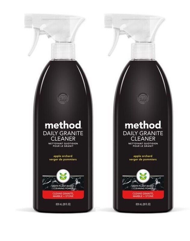 Method Daily Granite Cleaner, Apple or Orange Scent 28 Oz Spray or 68 Oz Refill✅