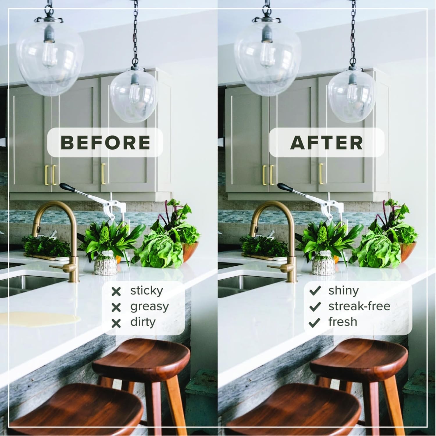 Versatile 32oz Cleaning Vinegar – Extra Strength with Refreshing Lemon Scent