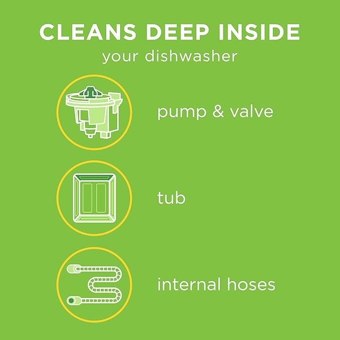 1 | ONE BOX Affresh W10549851 Dishwasher Cleaner 6 Tablets In the Box