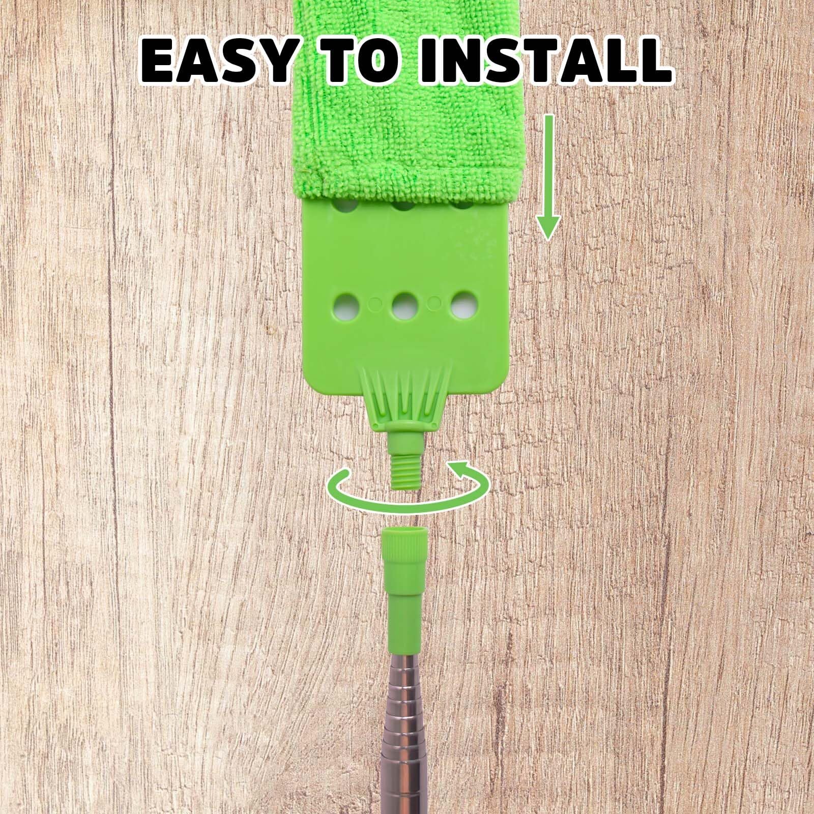 Retractable Gap Dust Cleaner with Long Handle Extendable Duster for Under Bed