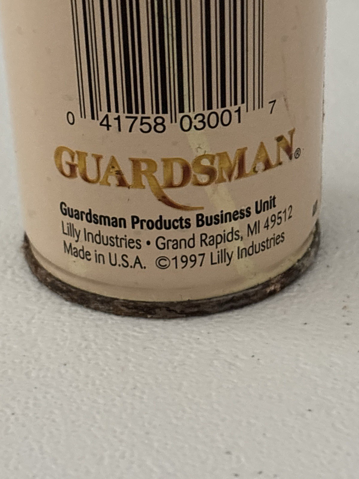 VTG (1997) Guardsman Furniture Polish 50% Full (Wood Scent) 12.5oz Discontinued