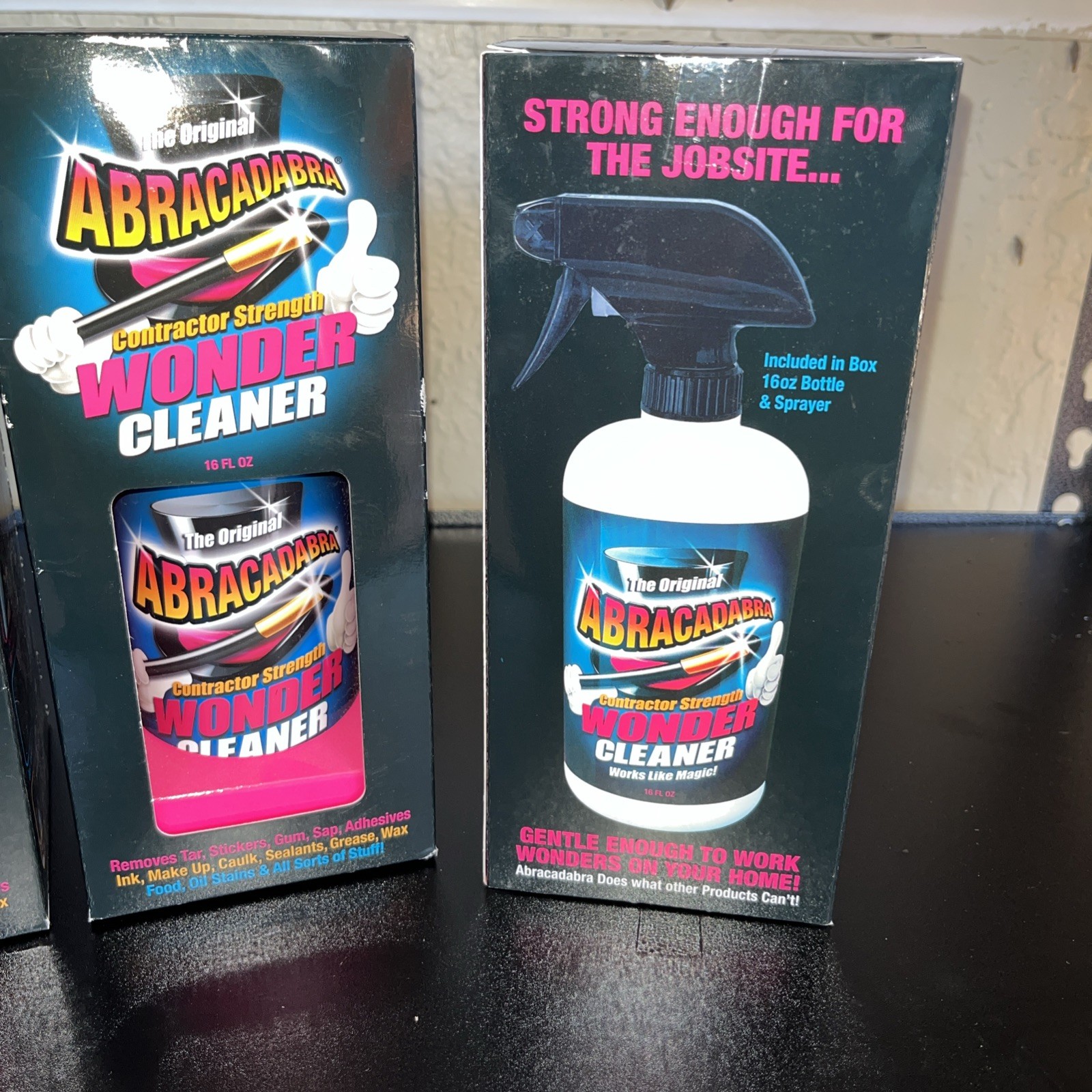 3 PACK Abracadabra Contractor Strength Wonder Cleaner – As Seen on TV – 16 fl oz