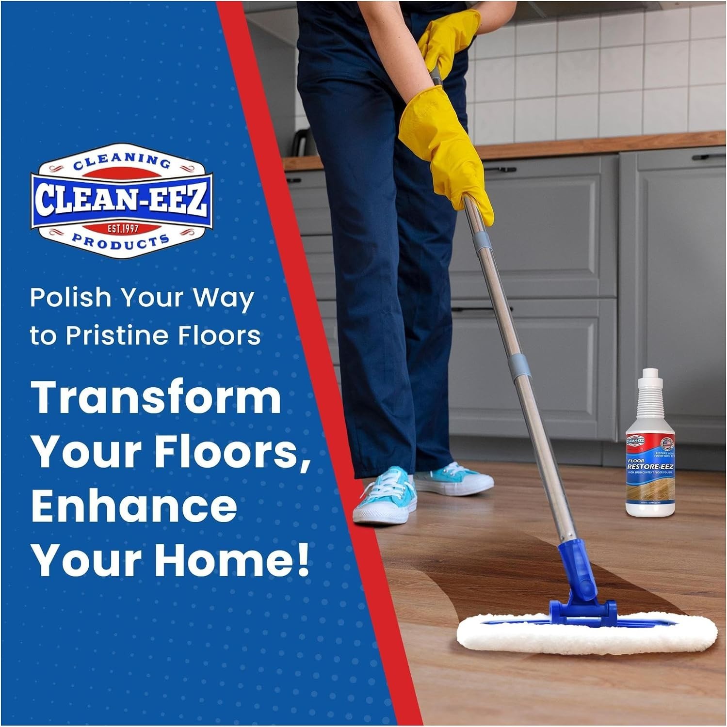 Shine & Protect Wood, Laminate, Vinyl Floors – 1 Bottle