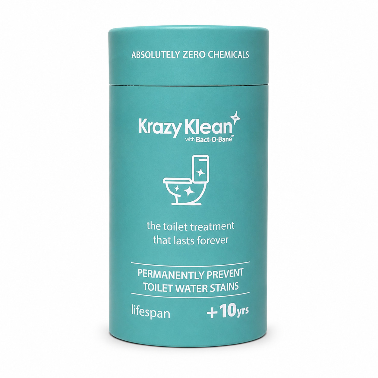 Krazy Klean with Bact O Bane Toilet Tank Cleaner 10 Year Stain Treatment