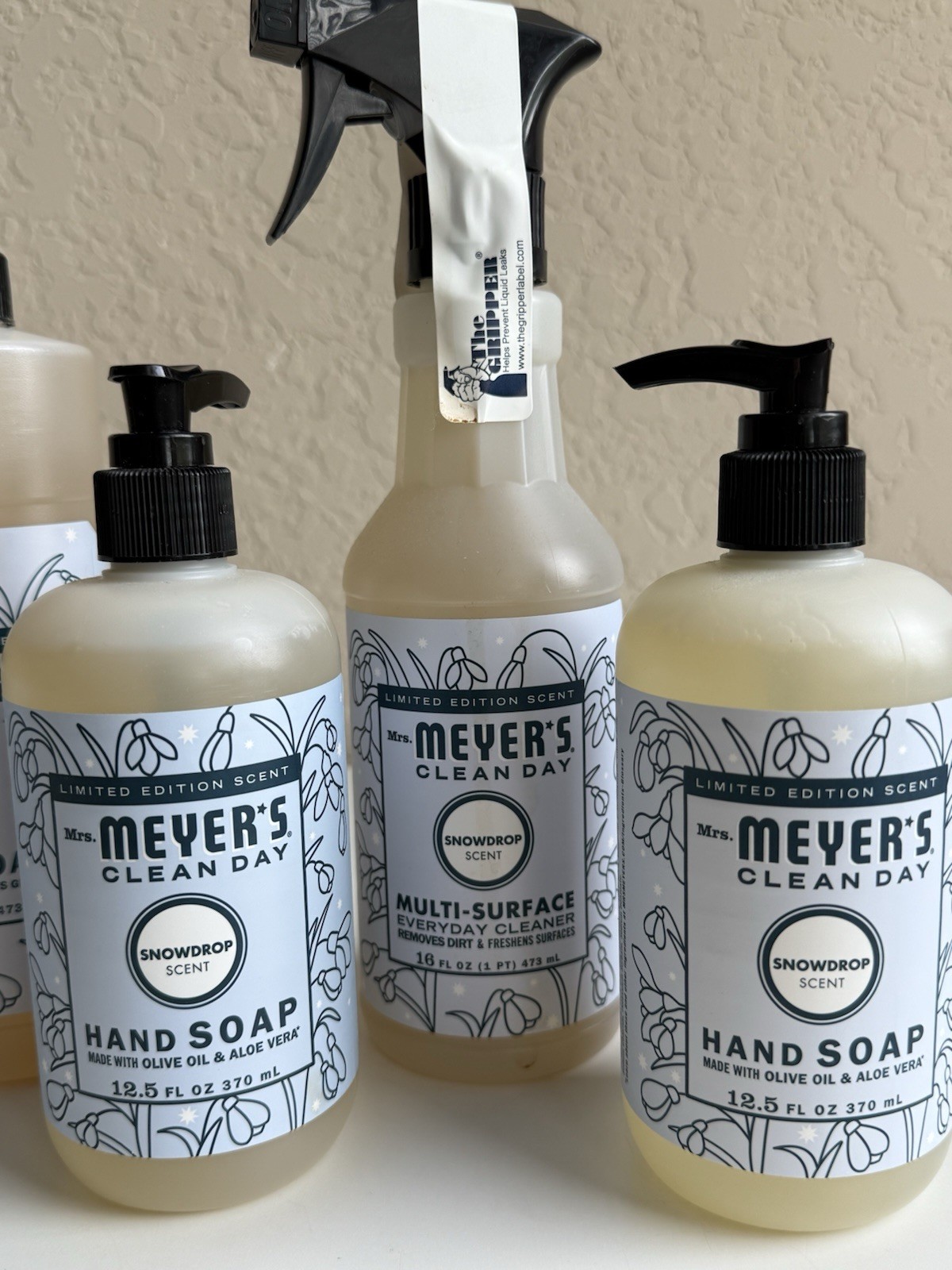Mrs. Meyer’s Kitchen Set, Dish Soap, Hand Soap, and Multi-Surface Cleaner LOT 5!
