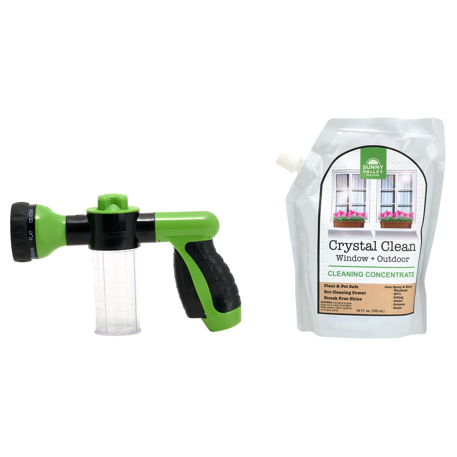 Sunny Valley Orchard Window & Outdoor Cleaning Kit Plant & Pet Friendly 24 fl.oz