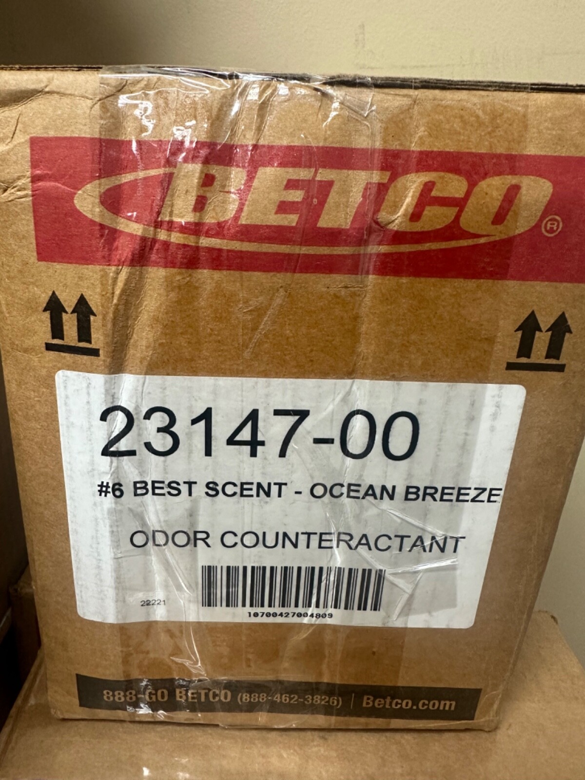 Betco BestScent Air Freshener Ocean Breeze Scent 67.6 Oz. 4/Carton 2314700
