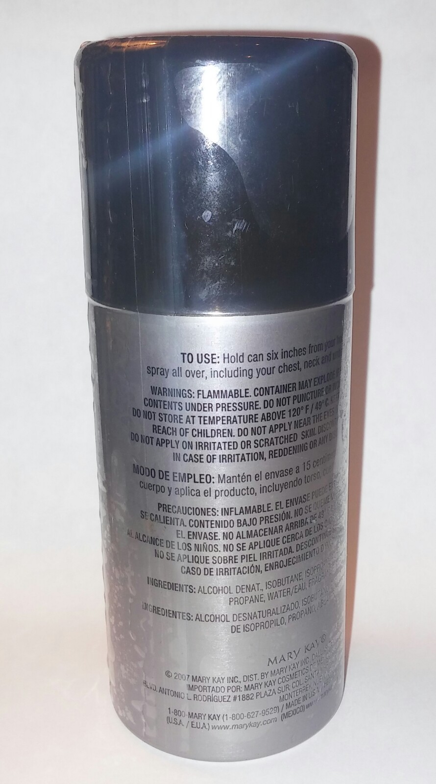 BARY BAY MEN BODY SPRAY 4.0 OZ. 113 GR. FOR CHEST, NECK, UNDERARMS, MADE USA BB