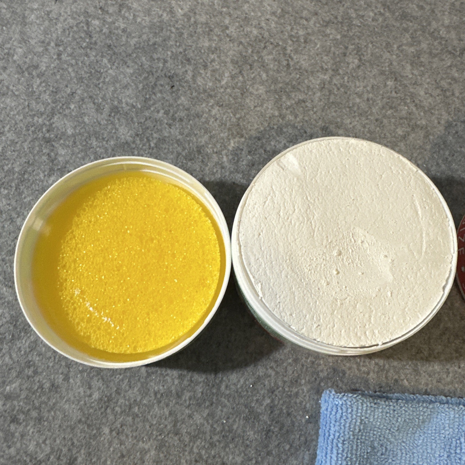 Bio Cleaner Set of (2) 17.5oz Cleaning Clays with Sponges 1 Citrus 1 Cloth