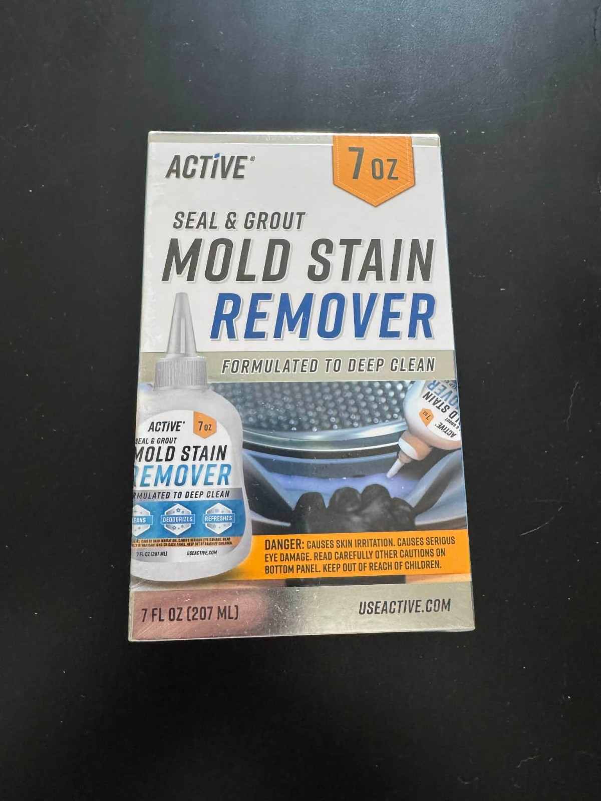 Active Seal Grout Mold Stain Remover, 7 oz Formulated To Deep Clean