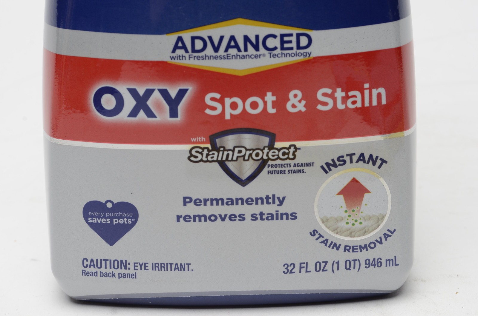 Bissell Advanced Pro Oxy Spot & Stain Formula 32oz for Portable Cleaners New