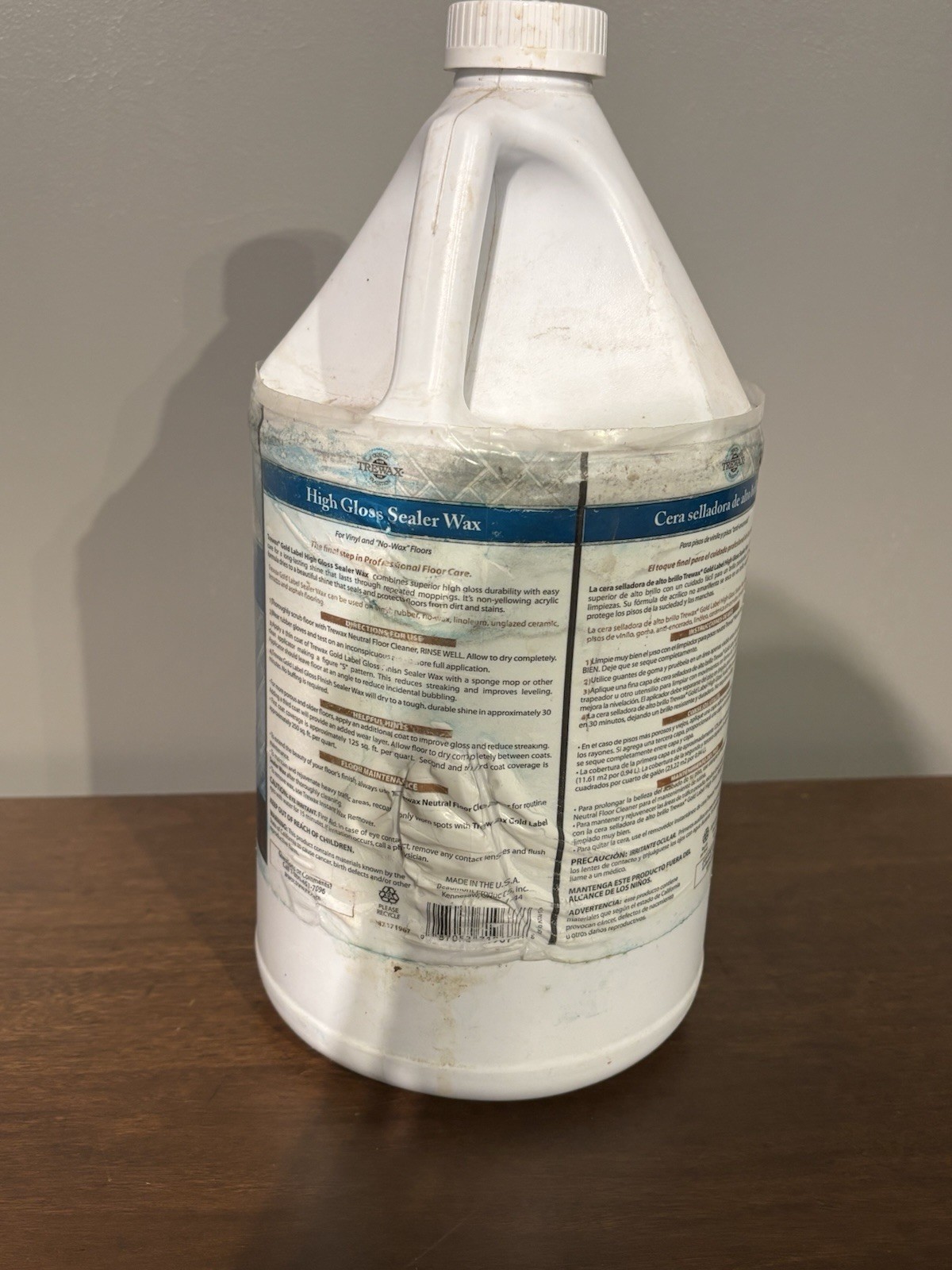 Trewax Professional Gold Label Sealer, 1-Gallon, Satin Finish -FREE SHIPPING USA