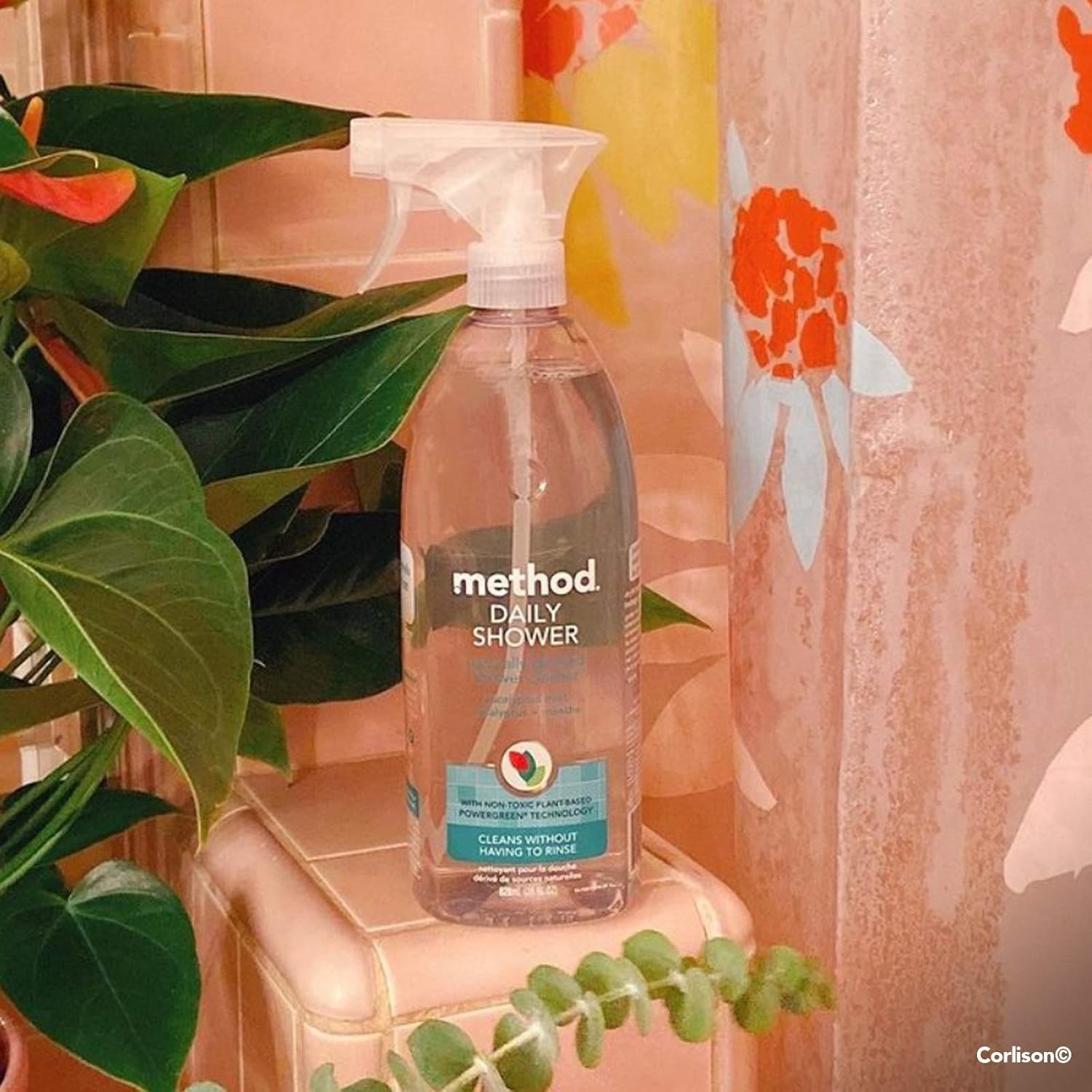 Freshen Your Shower with Method Eucalyptus Mint Cleaner, 28oz, Pack of 3