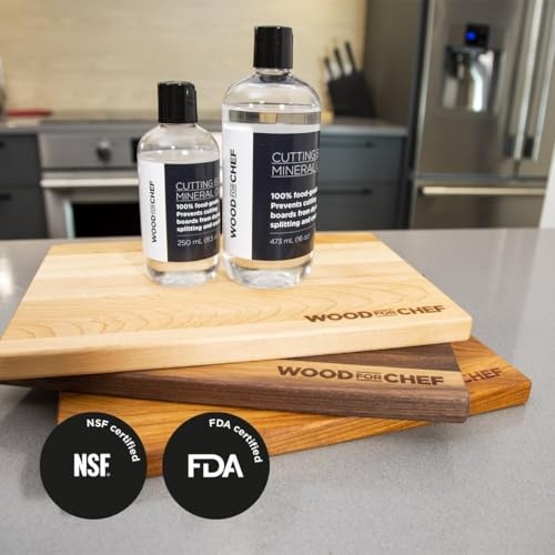 Food Grade Mineral Oil 8.5 oz for Cutting Boards & Wood Utensils