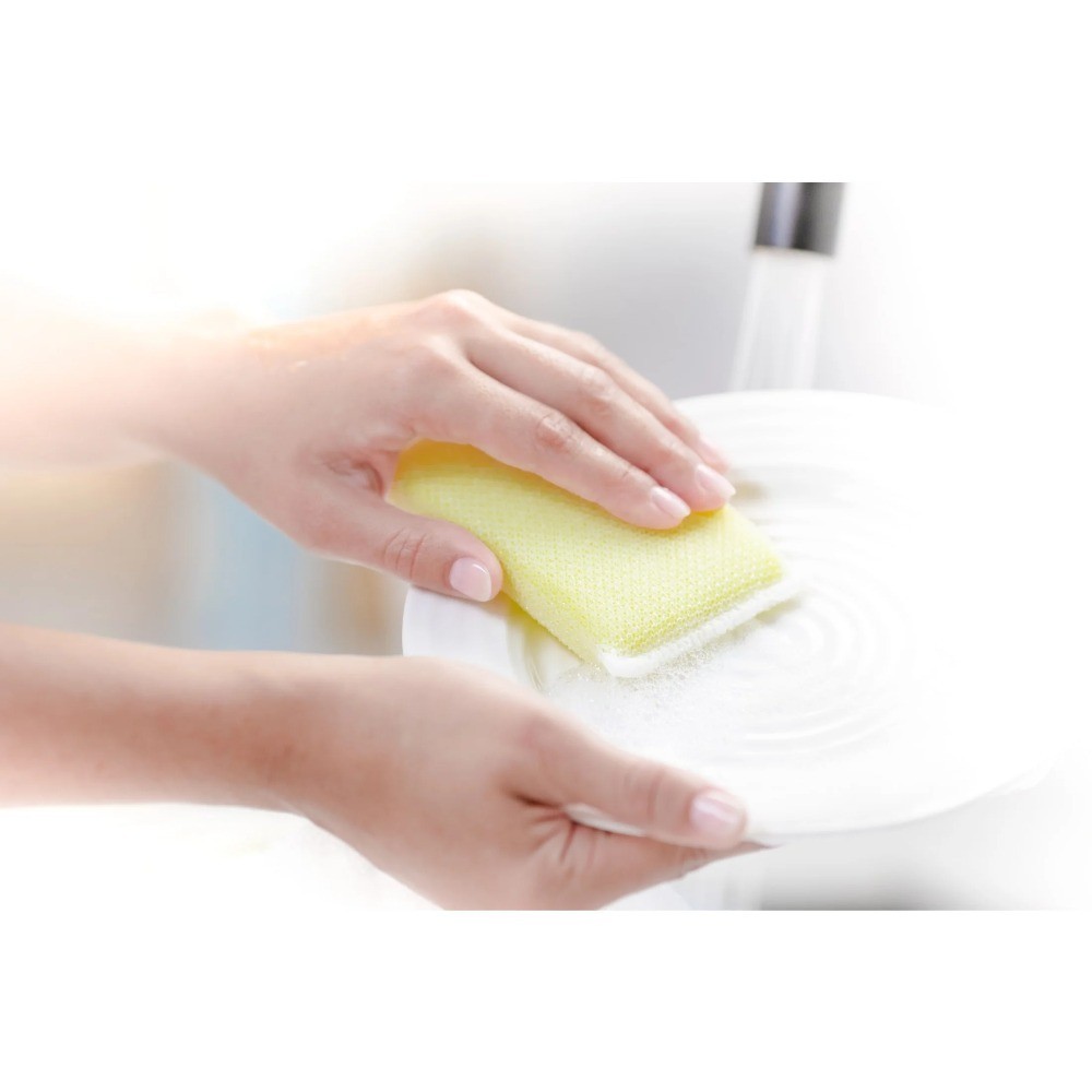 All-Purpose Cleaning Pads Yellow 4 Pack 3 Pads per Pack