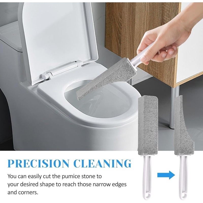 Natural Pumice Stone Toilet Cleaner Eco-Friendly Limescale Remover Multi-Surface