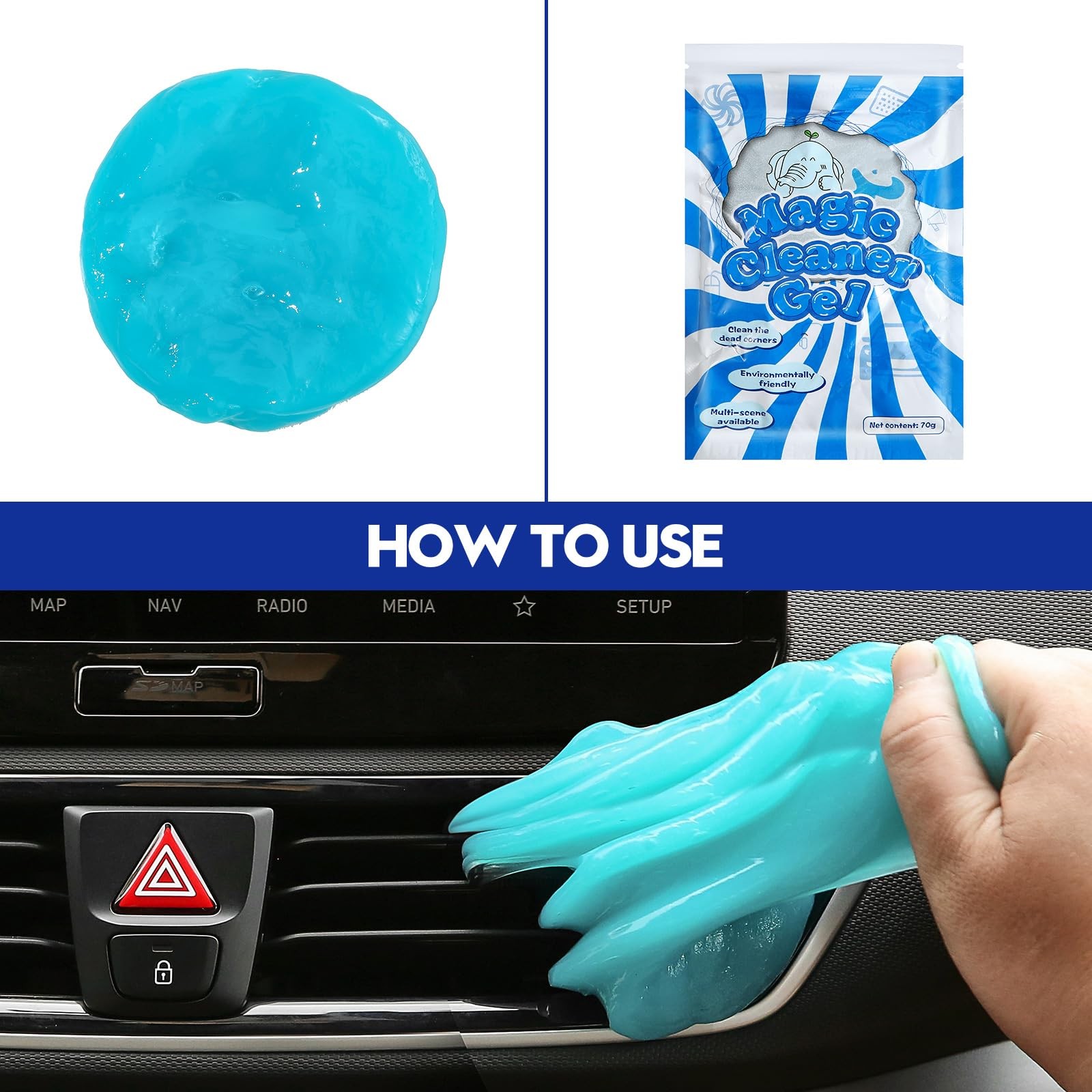 23Pcs Car Detailing Kit, Car Detailing Brush Set, Car Wash Cleaning Kit, Car …