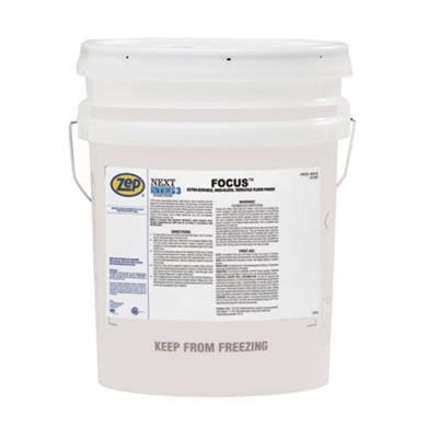 Zep Focus Floor Polish – 5 Gallon (Each) 81235 – Extra Durable, High-Gloss,