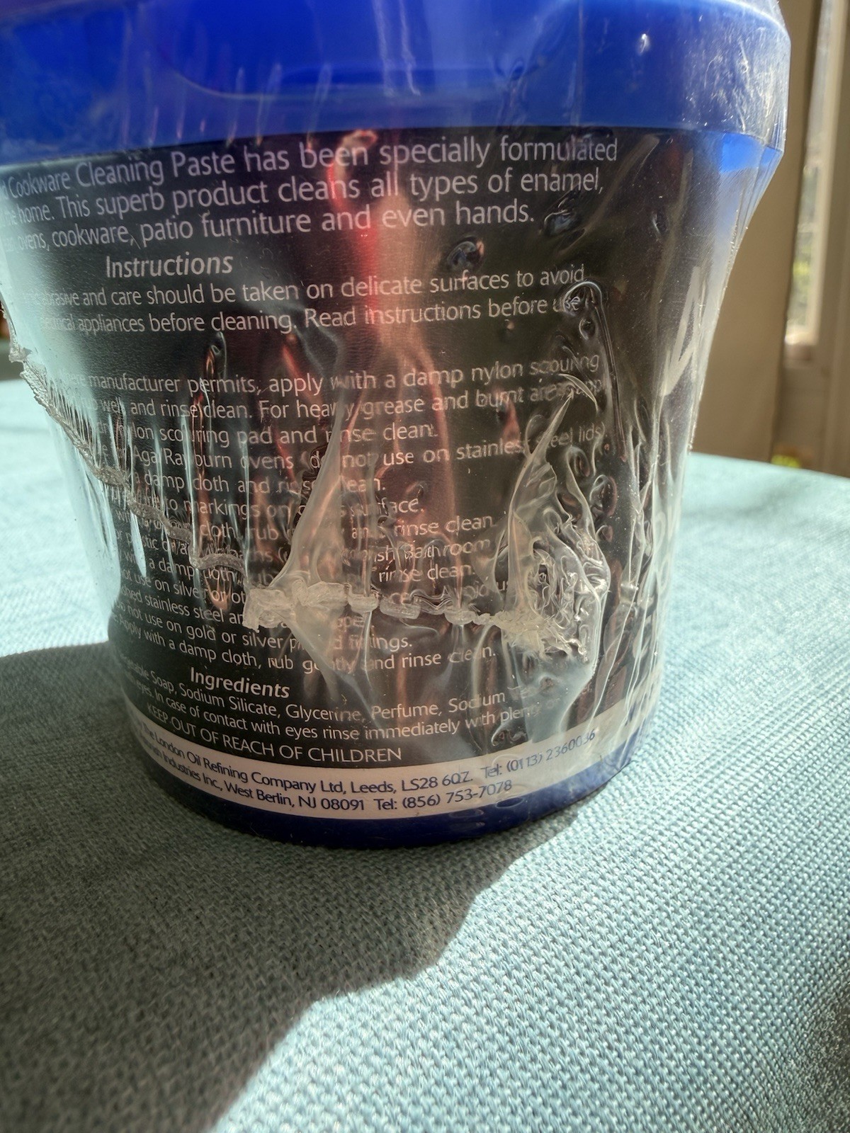 Astonish Oven & Cookware Cleaner Paste 17oz (500g) Sealed Non Acid No Phosphates