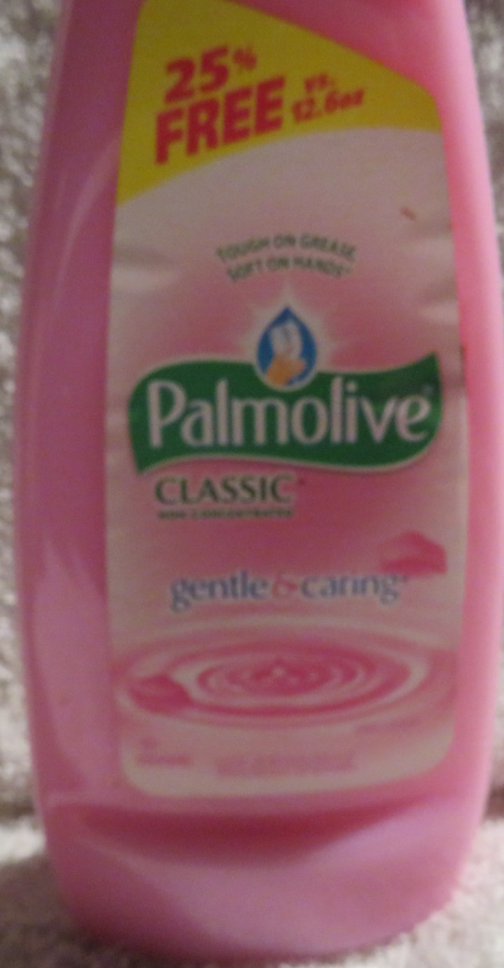 Palmolive Classic Gentle Caring Pink Dish Liquid Soap 14 Fl Oz Non Concentrated