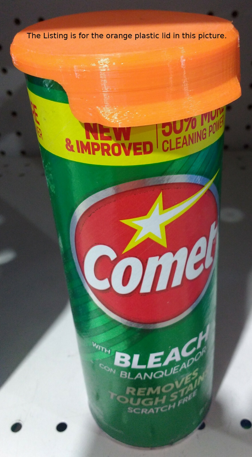 Powder Cleaner Lid (COMET lid, AJAX lid, Bar Keeper’s Friend lid, BON AMI lid)