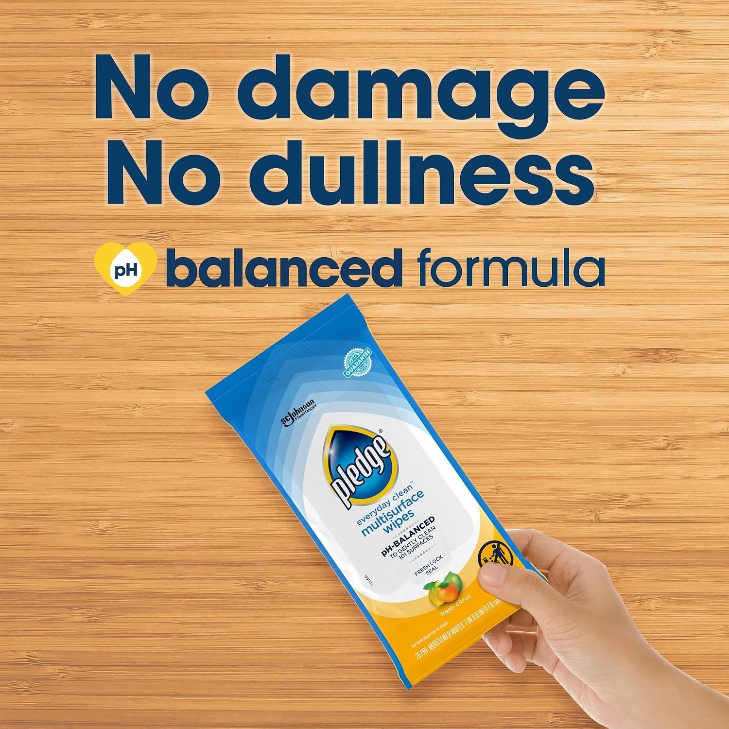 pH-Balanced Cleaning Wipes in Fresh Citrus, 100 Count Pack of 4 Canisters