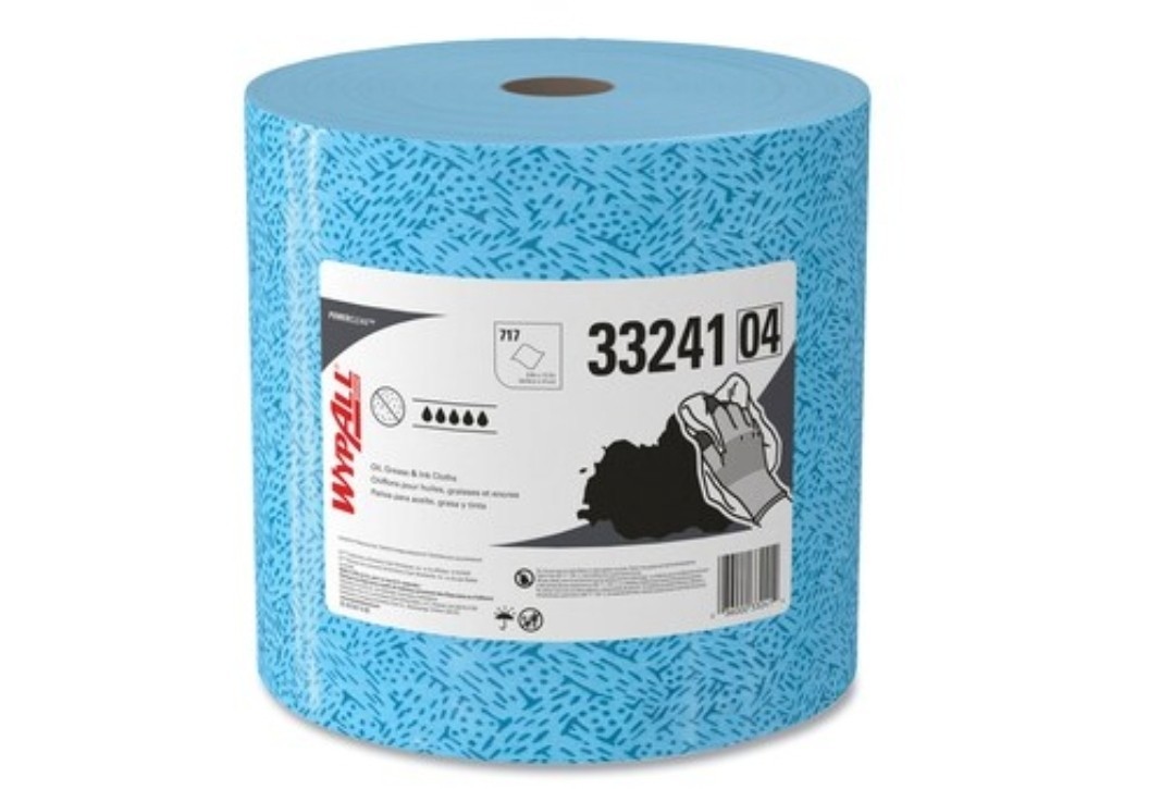 WypAll Oil, Grease & Ink Cloths Jumbo Roll, 33241 (04) New