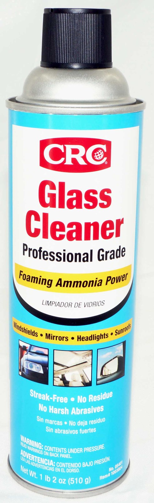 Glass Cleaner Professional Grade CRC 18 Wt Oz