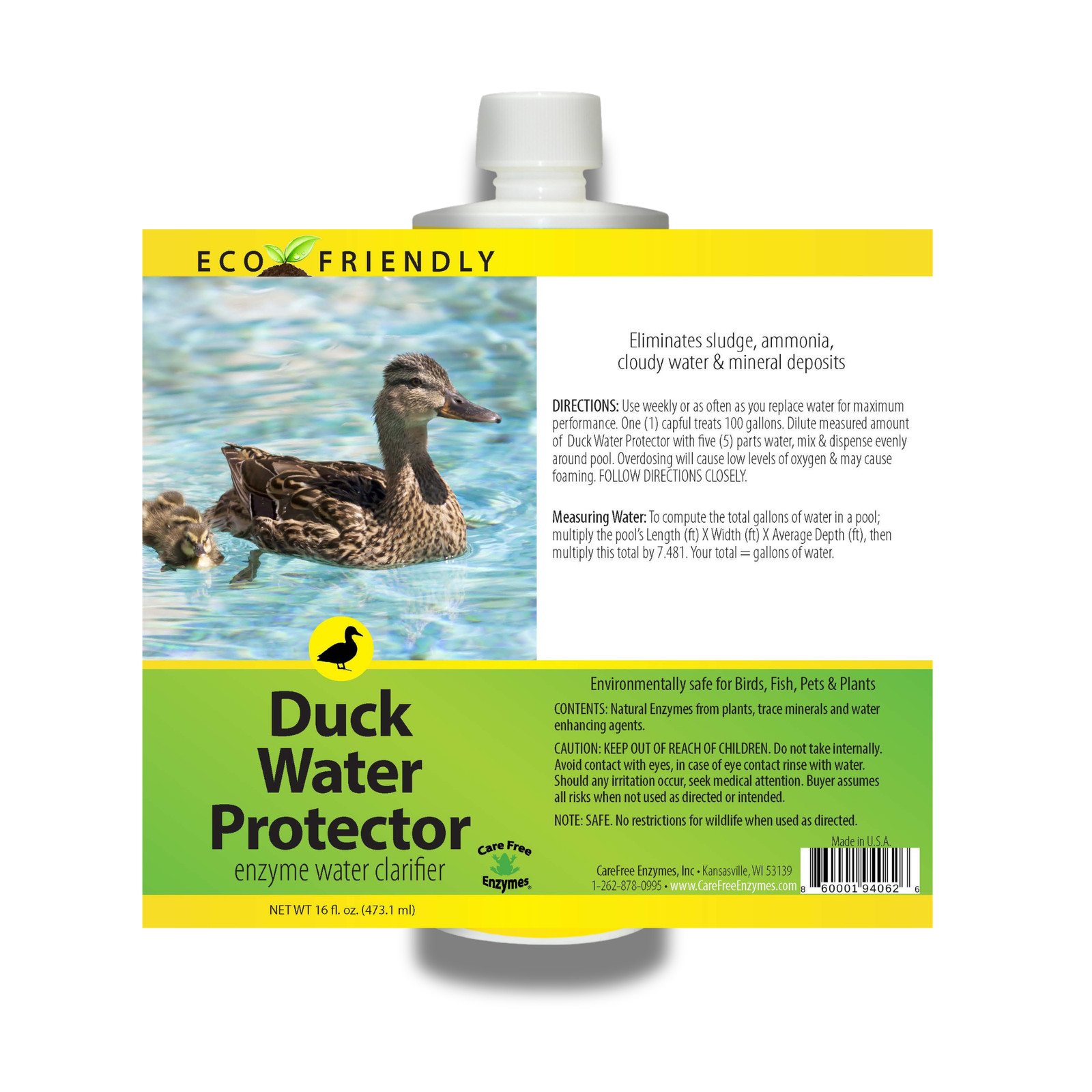 Natural Duck Pond Water Treatment | Clears Water & Reduces Sludge | Duck Pond Wa