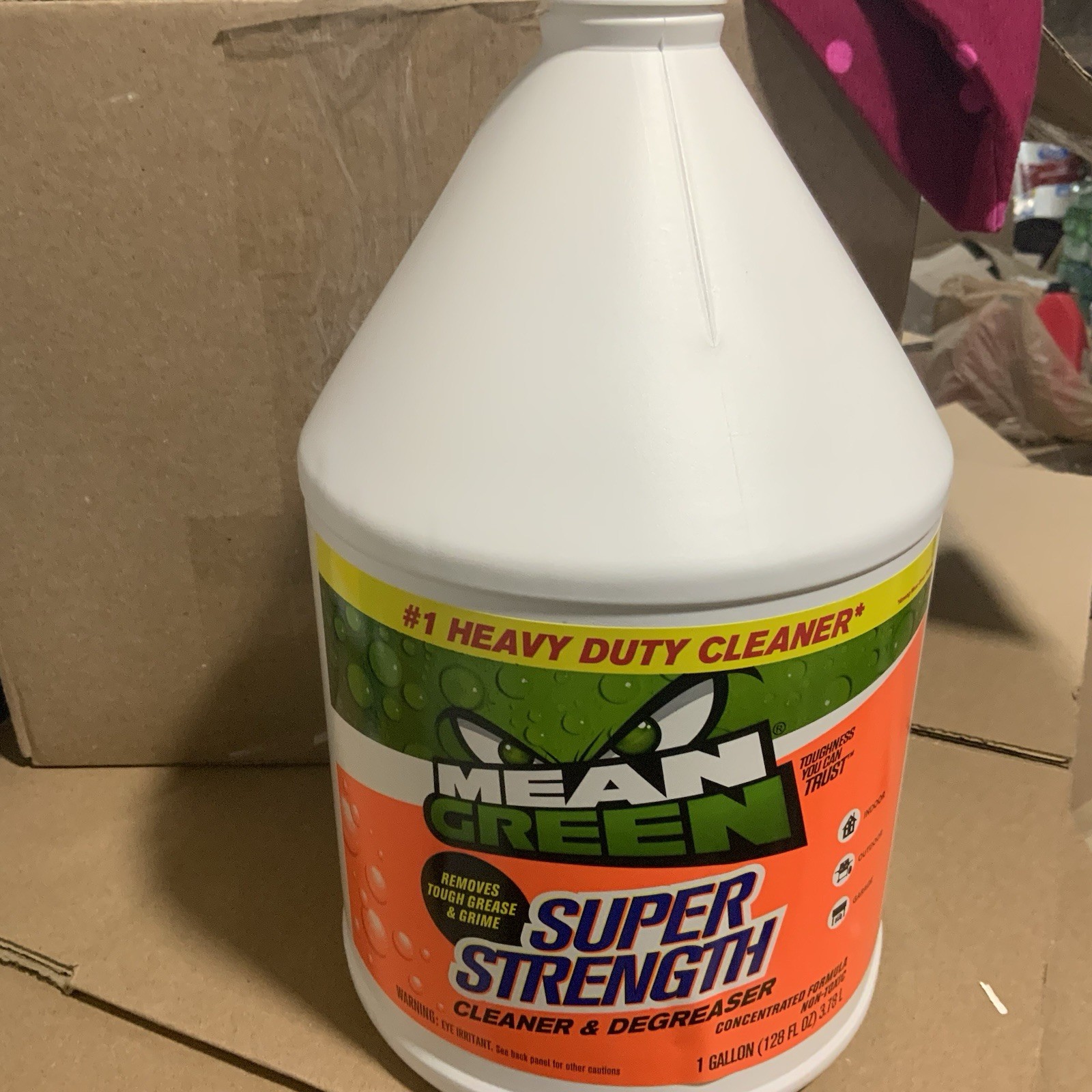 Mean Green Super Strength Cleaner & Degreaser Concentrated Formula, 1 gal
