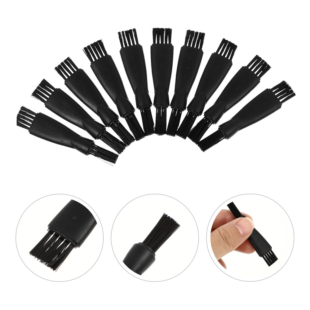 10pcs Electric Shaver Razor Cleaning Brushes Replacement Shaving Brushes