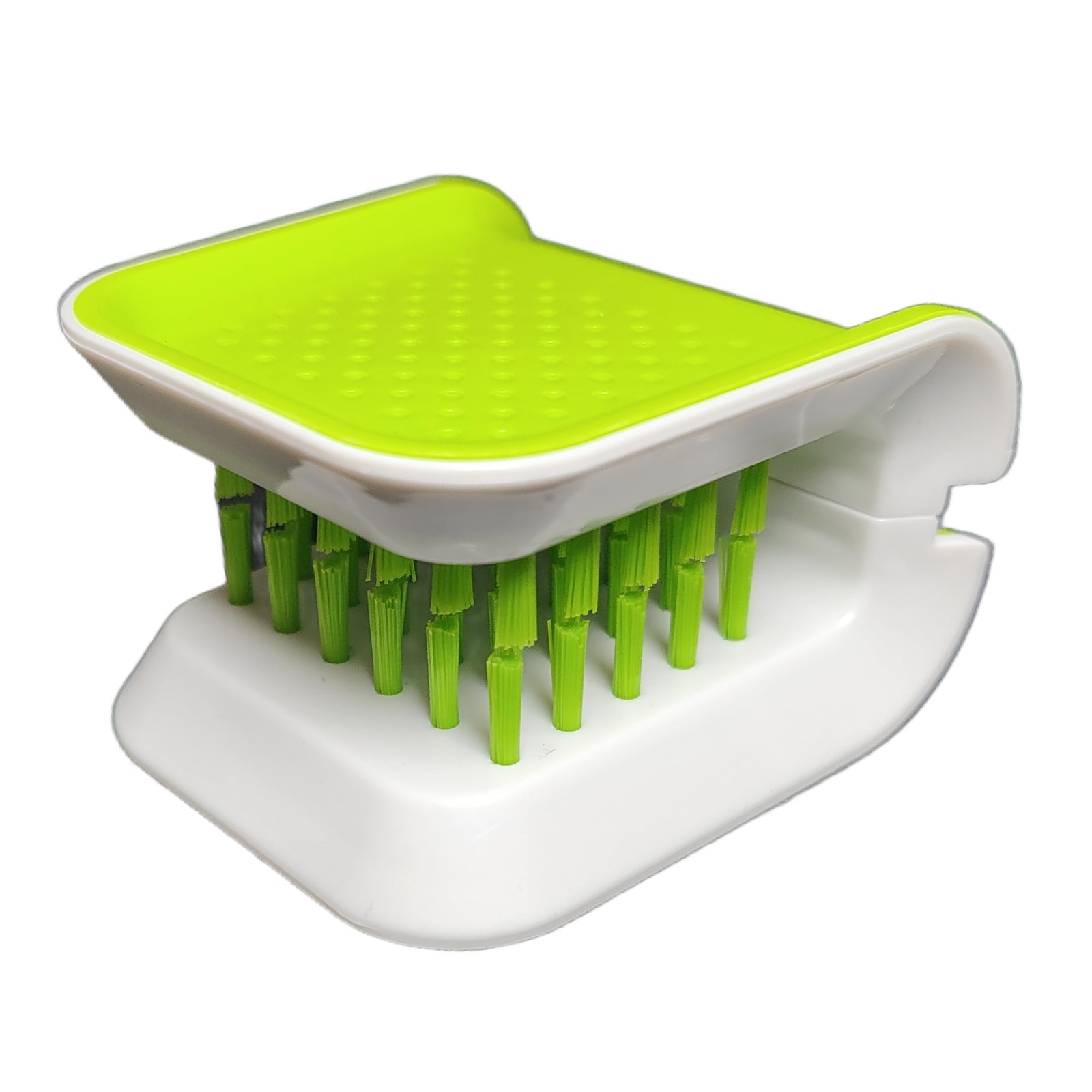 , Openable BladeBrush Knife and Cutlery Cleaner Brush, Silverware Scrubber, B…