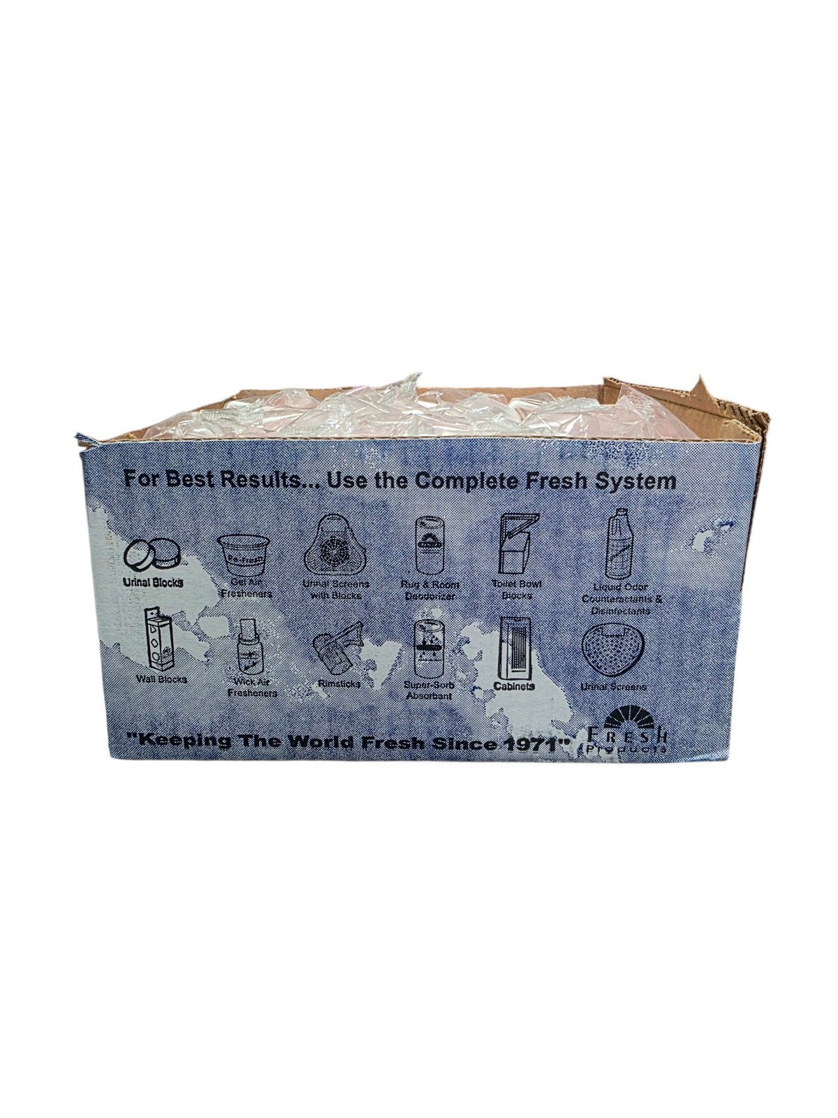Fresh Products 12 Pack Toilet Bowl Deodorizer Block Cherry Scent Sealed NIB