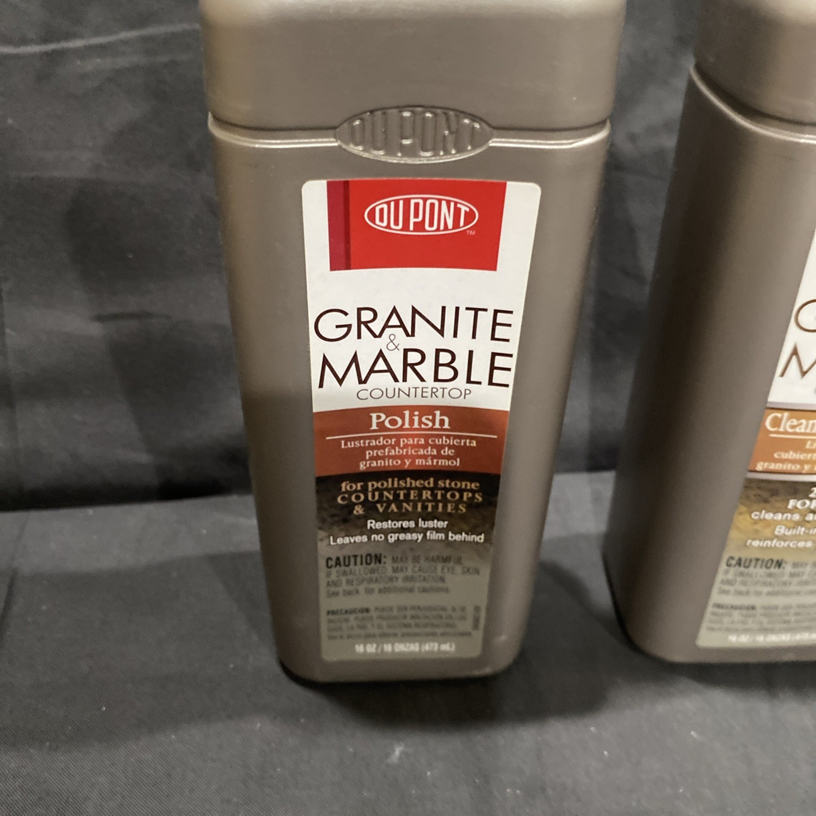 Dupont Dual Care For Granite & Marble Countertops Cleaner, Polish & Sealer 16 Oz