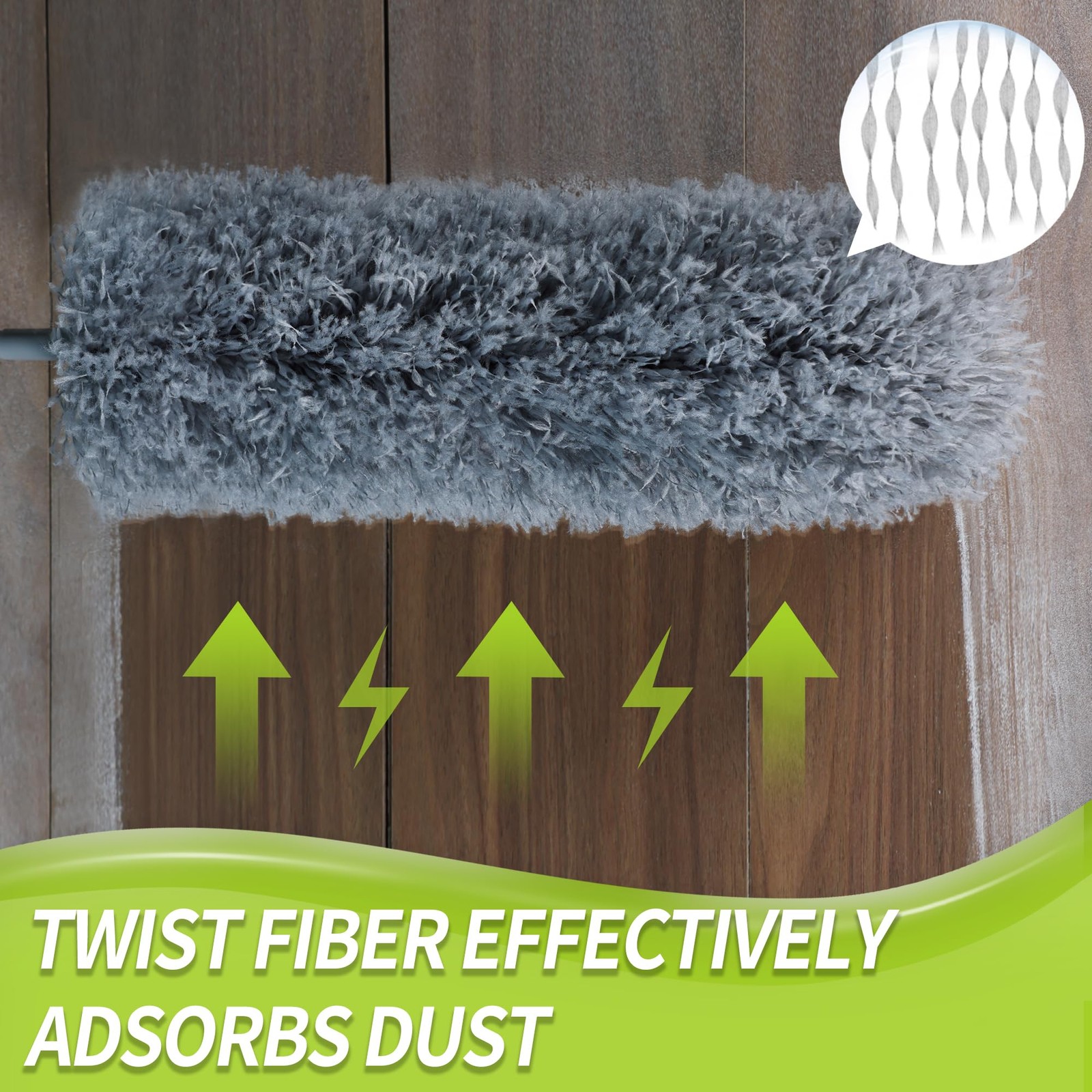 Cobweb Duster with Extension Pole, Spider Web Brush & Ceiling Cleaning Kit, 1…