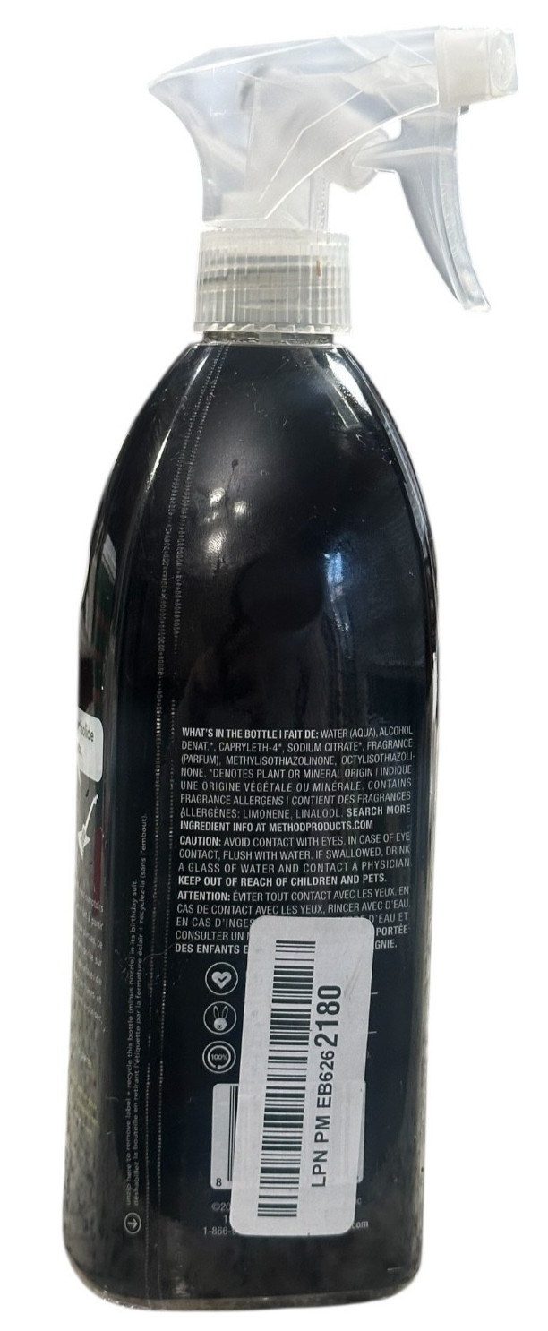 Method Daily Granite Cleaner Apple Orchard Scent 28 oz Spray Bottle