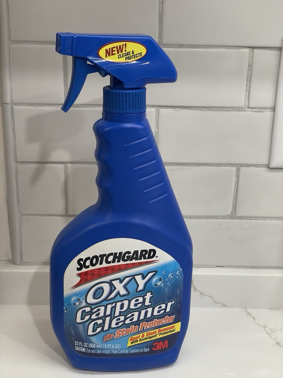 Scotchgard 3M Oxy Carpet Cleaner Spray Stain Protector Spot 22 oz 75% Full