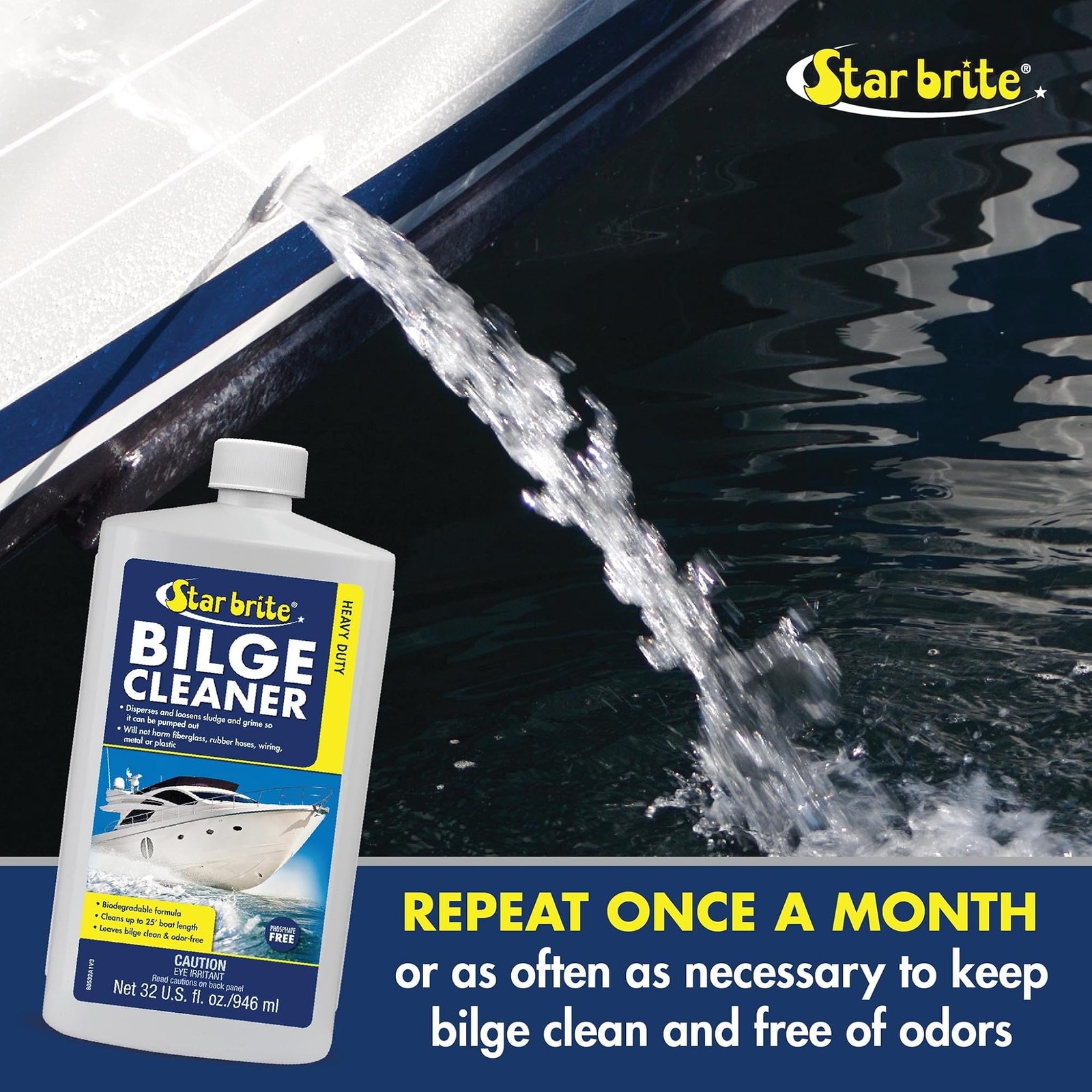 STAR BRITE Bilge Cleaner – 1 GAL (080500N)